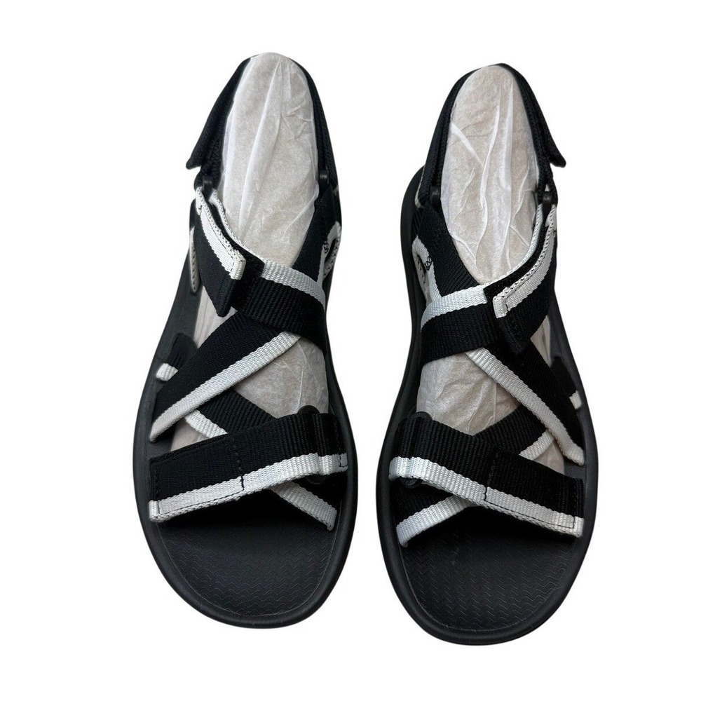 Camper Match Black White Sport Sandals Womens US 7 EU 37 Runs Small NEW
